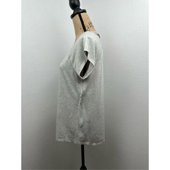 Ideology Women’s Grey Short Sleeve T-Shirt Top Size Large - Picture 2 of 12